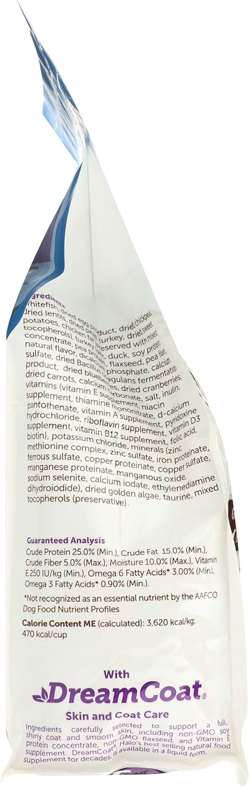 Adult Dry Dog Food, Grain Free, Surf & Turf 4-Pound Bag