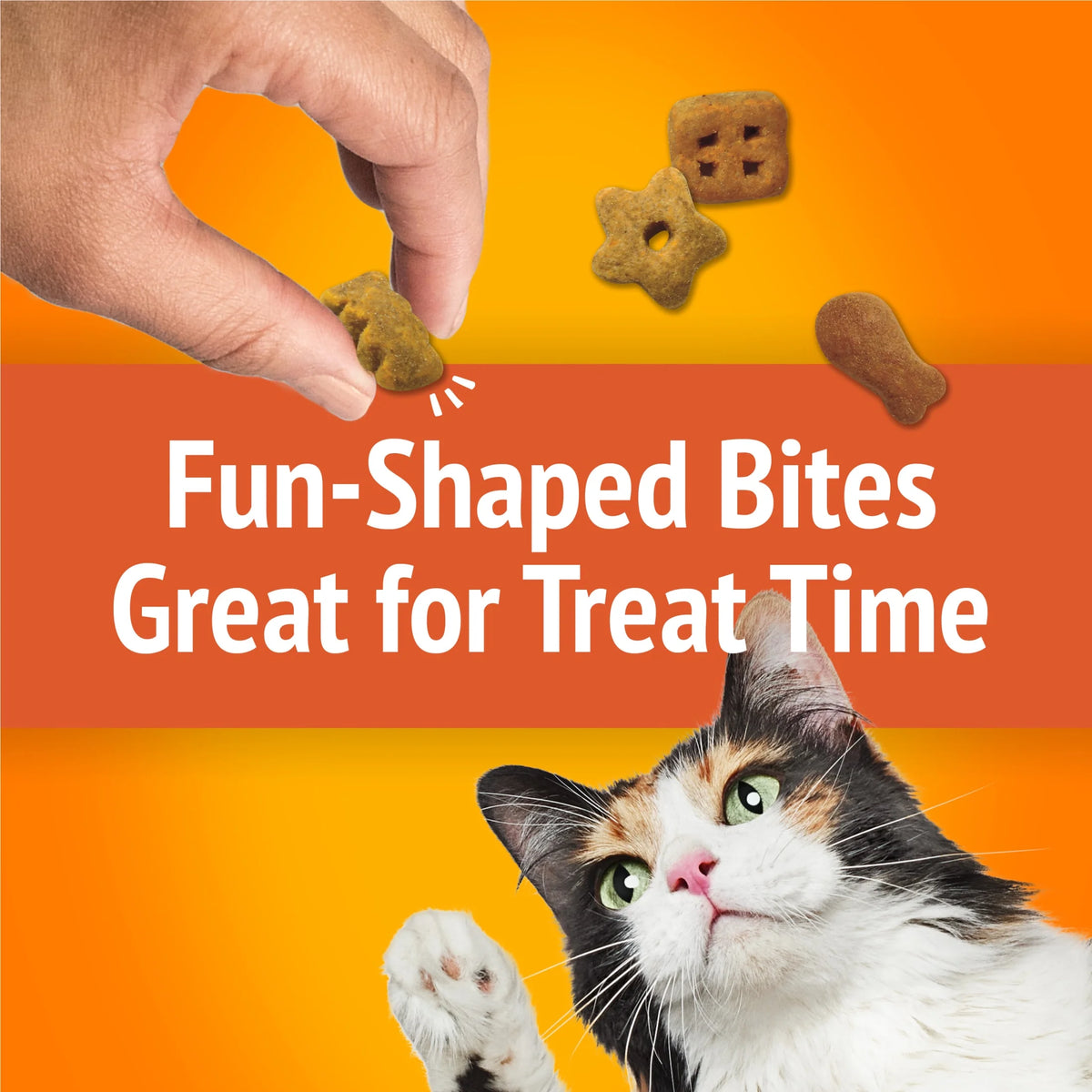 (2 Pack) Purina  Party Mix Cat Treats, Original Crunch Snacks, 30 Oz. Canister