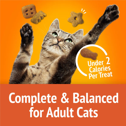 (2 Pack) Purina  Party Mix Cat Treats, Original Crunch Snacks, 30 Oz. Canister