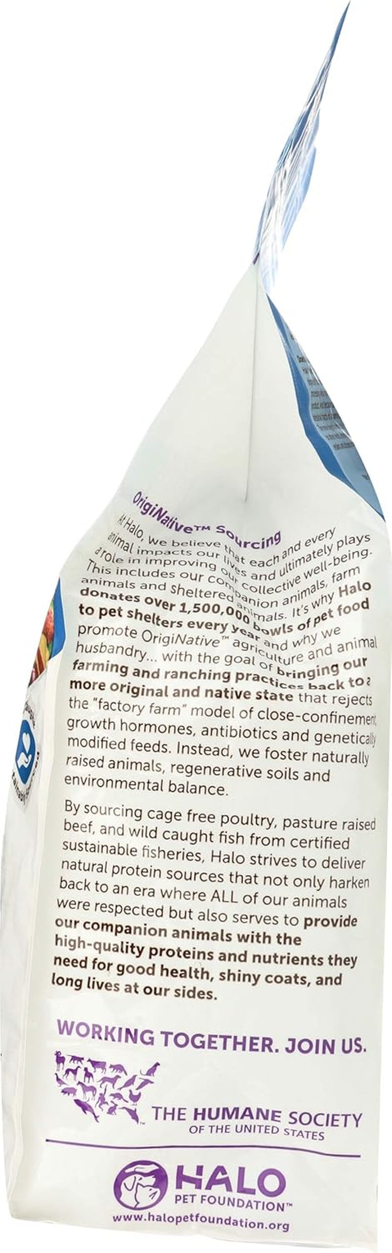 Adult Dry Dog Food, Grain Free, Surf & Turf 4-Pound Bag