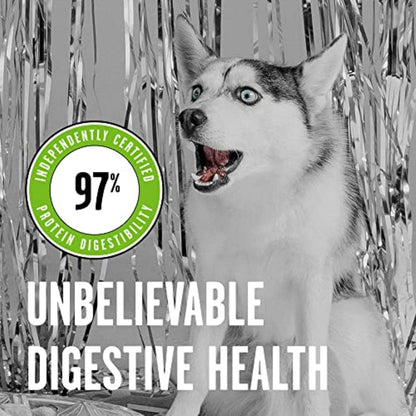 Liberty Freeze-Dried Dog Food Topper & Treats, Pork – 97% Meat & Organs, No Refrigeration – USA Made, 26 Oz