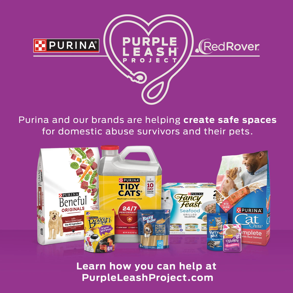 (2 Pack) Purina  Party Mix Cat Treats, Original Crunch Snacks, 30 Oz. Canister